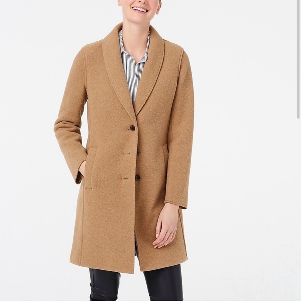 J. Crew Tan Top Coat